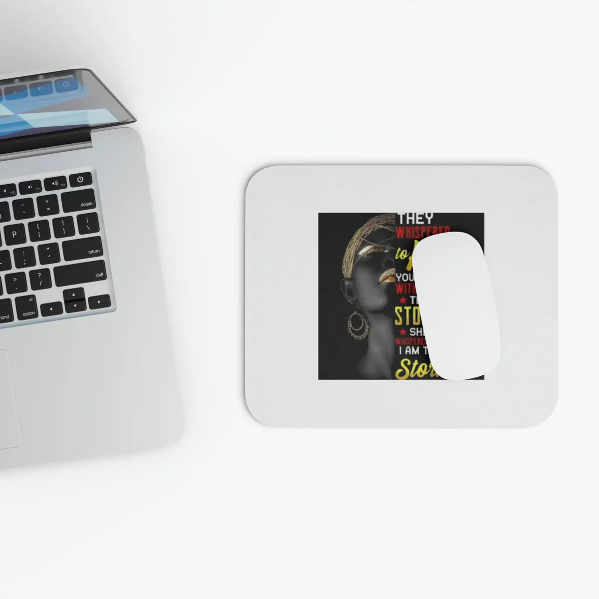 They Whispered Mouse Pad (Rectangle) 1