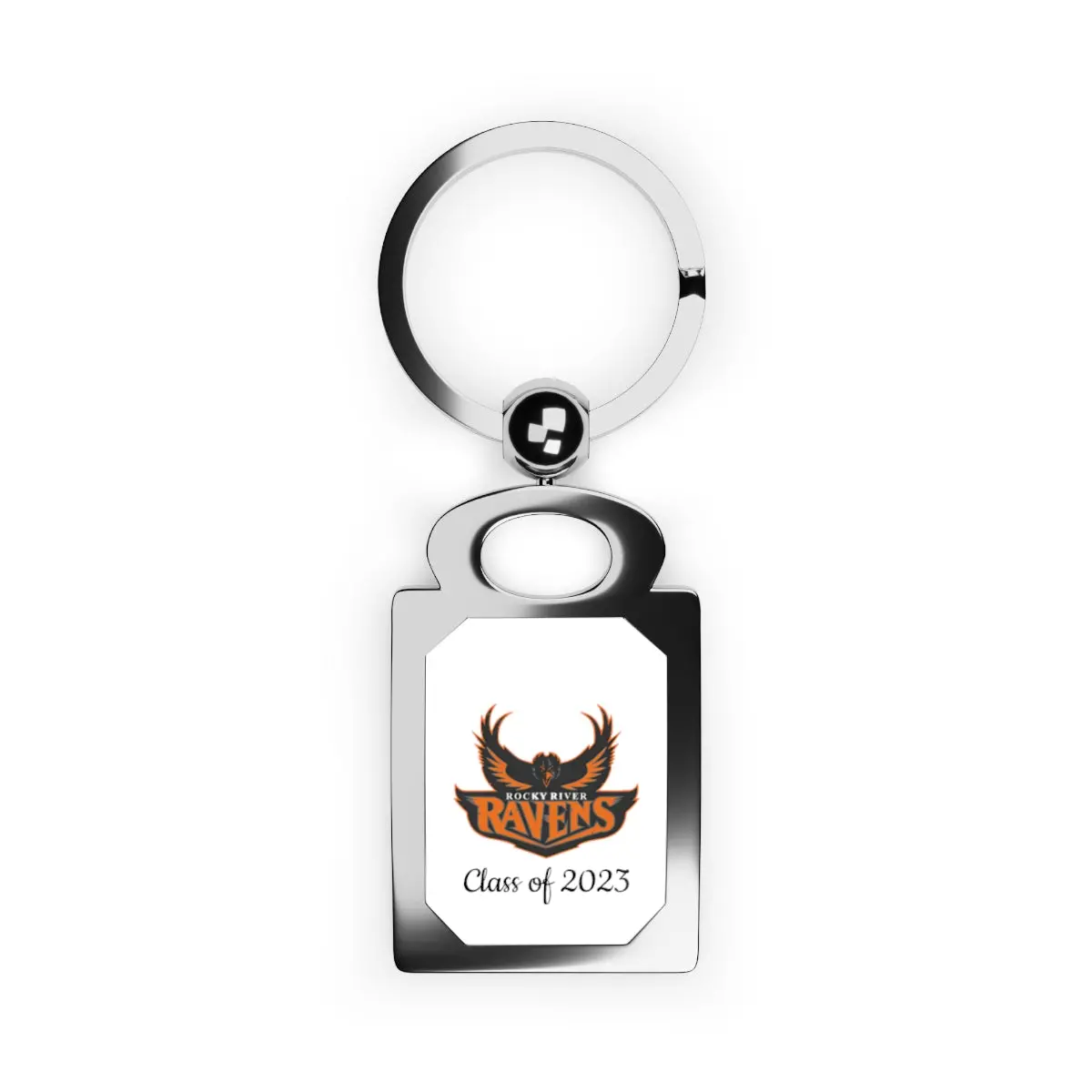 Rocky River Class Of 2023 Rectangle Photo Keyring 1
