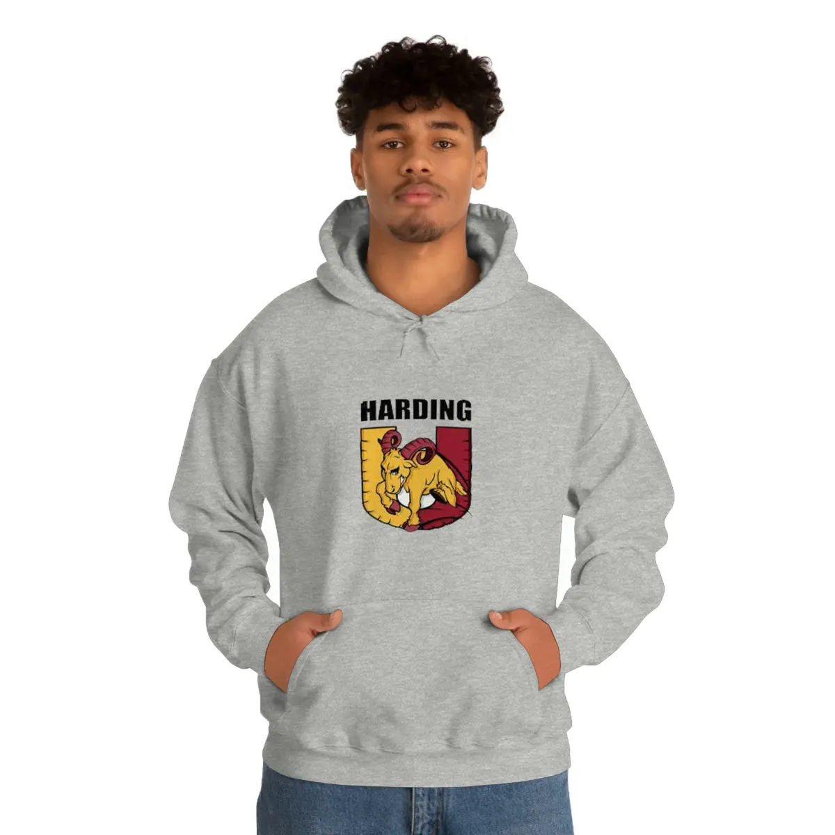 Harding University Unisex Heavy Blend™ Hooded Sweatshirt 1
