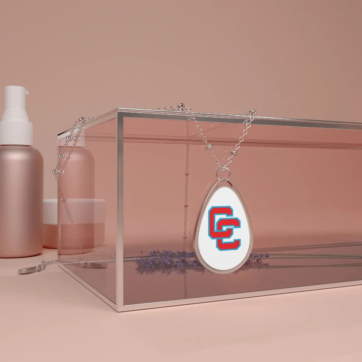 Charlotte Catholic Oval Necklace 1