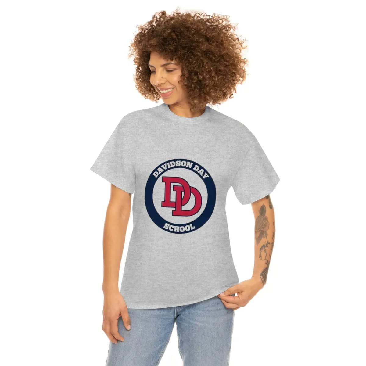 Davidson Day Cotton Tee 1