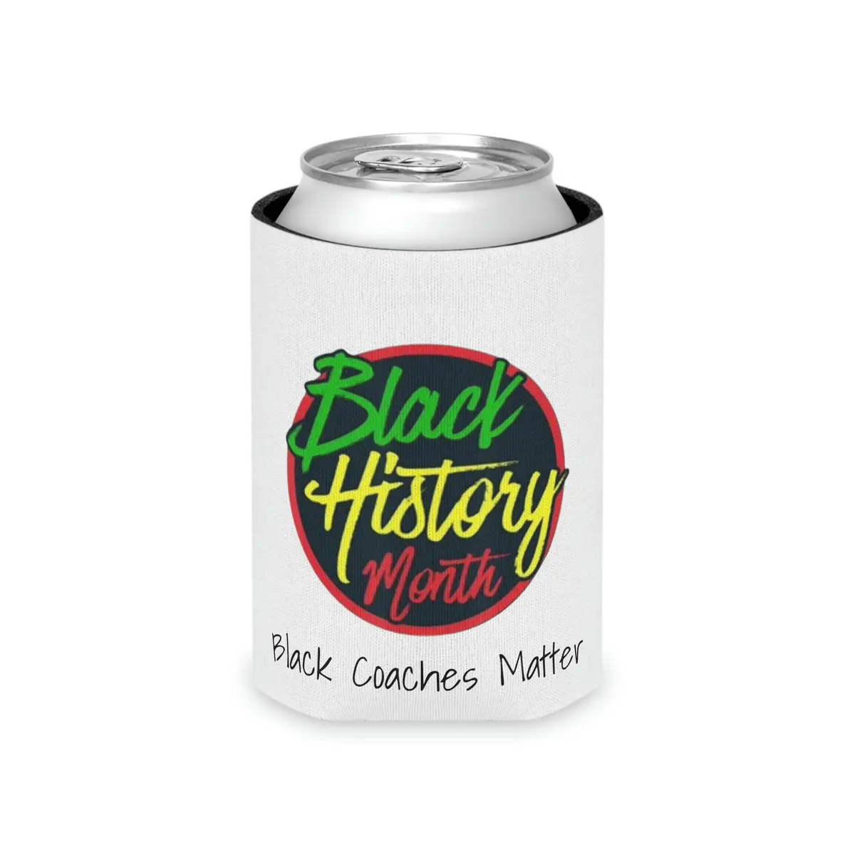 Black Coaches Matter Can Cooler 1
