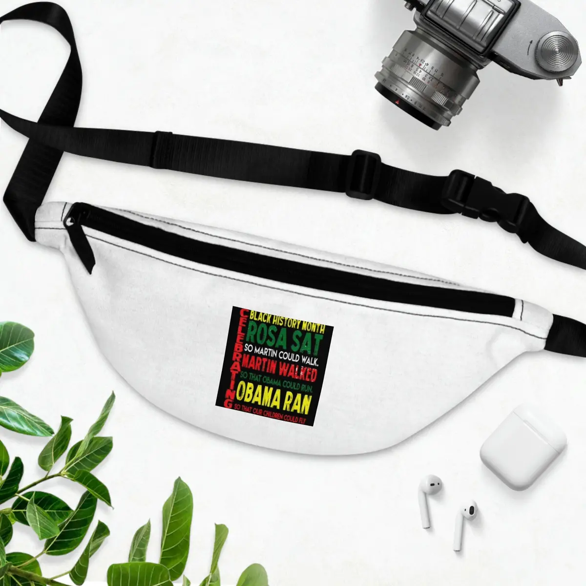 Celebrating Black History Month Fanny Pack 1
