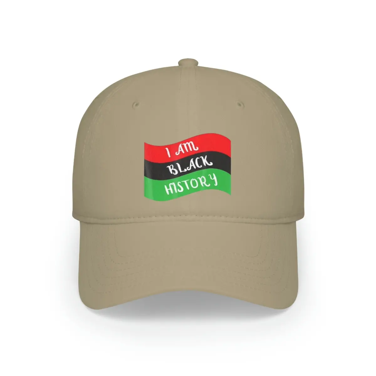 I Am Black History Low Profile Baseball Cap 1