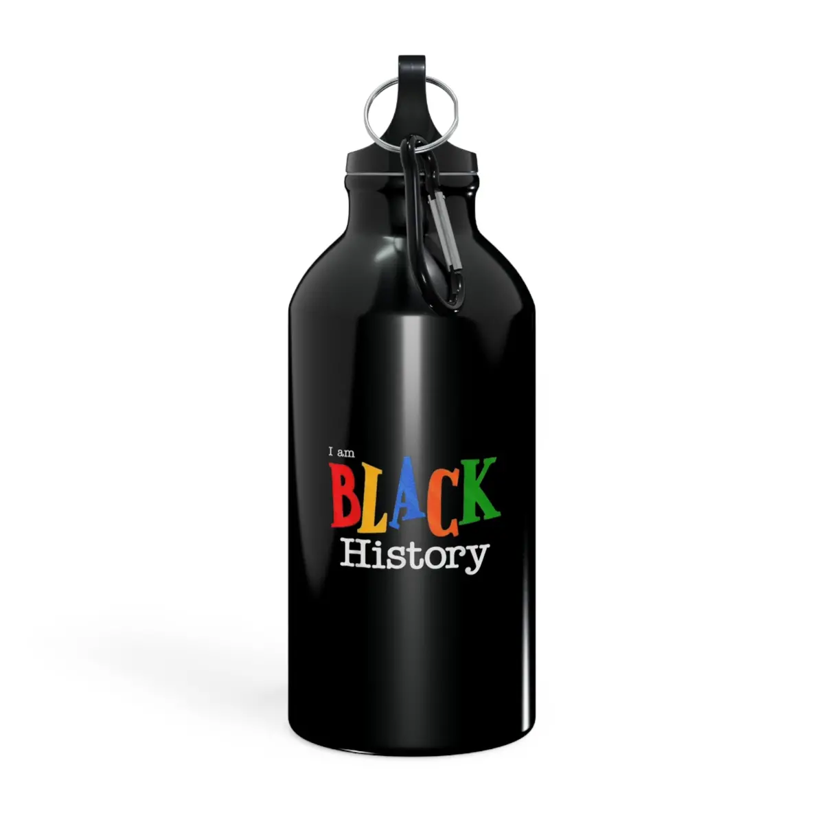 I Am Black History Sport Bottle 2