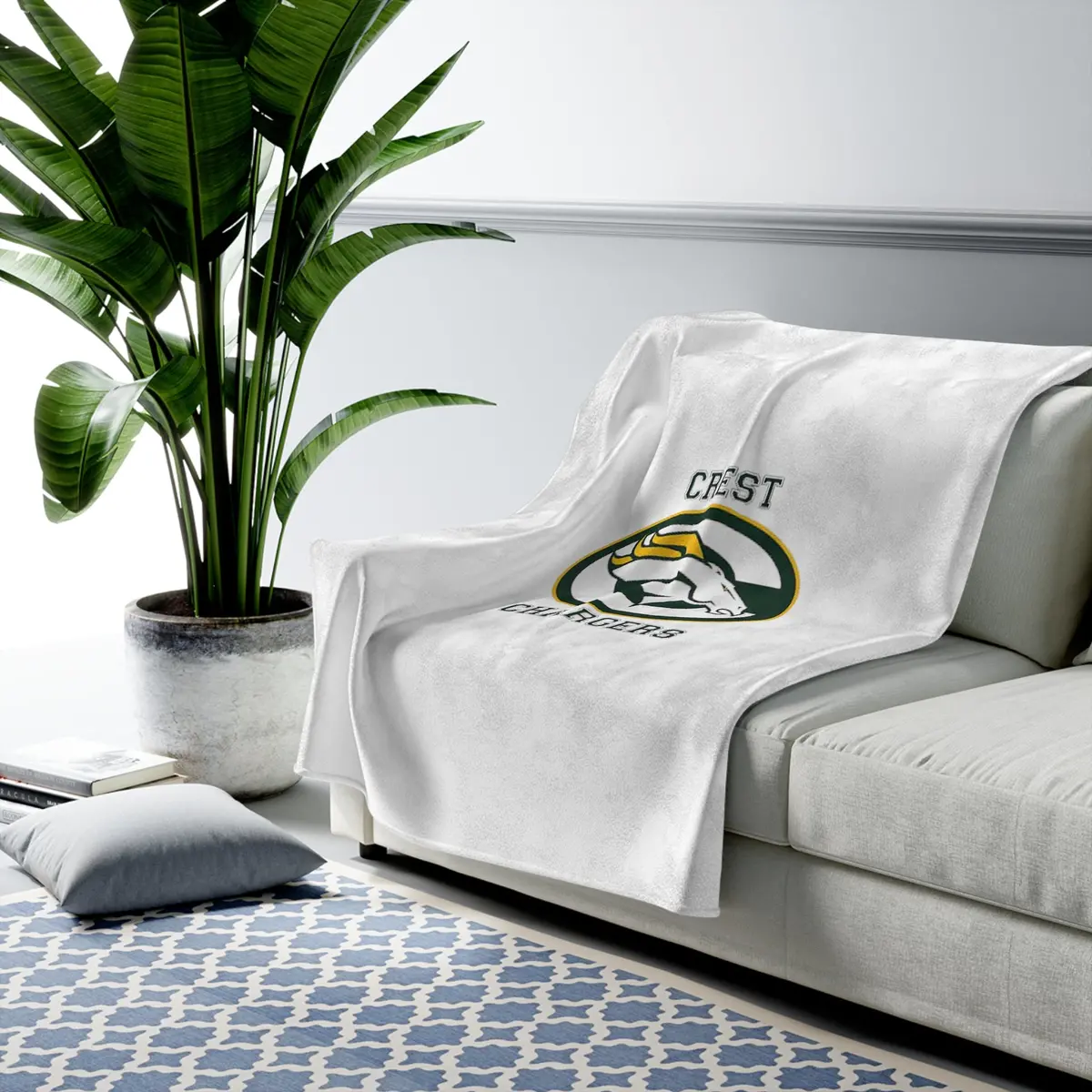 Crest Hs Velveteen Plush Blanket 1