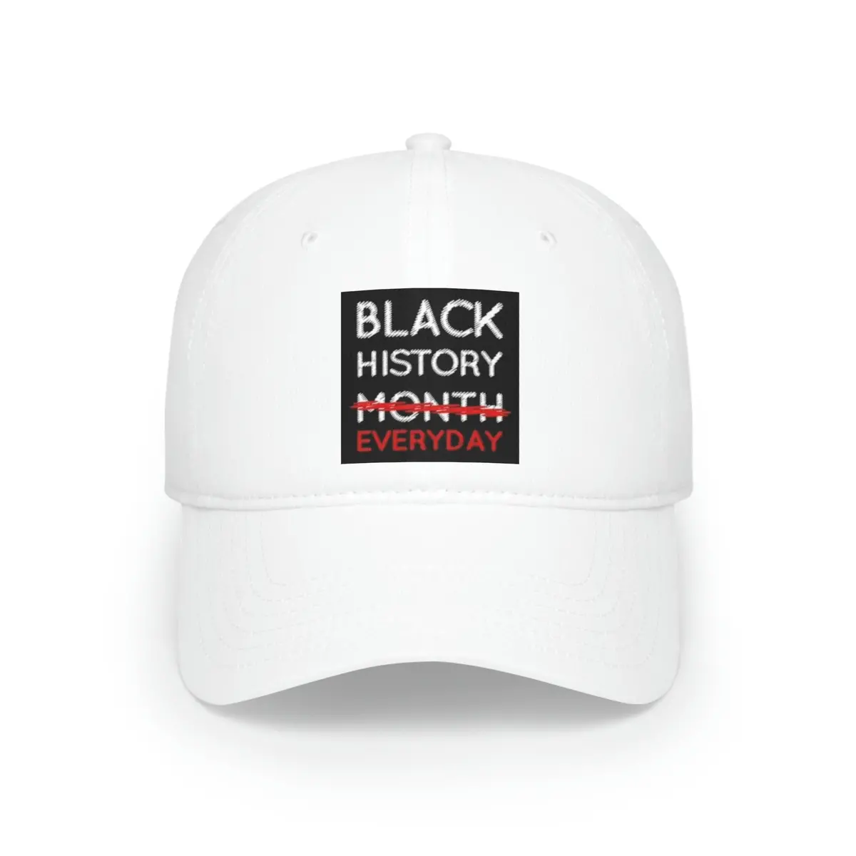 Black History Everyday Low Profile Baseball Cap 1