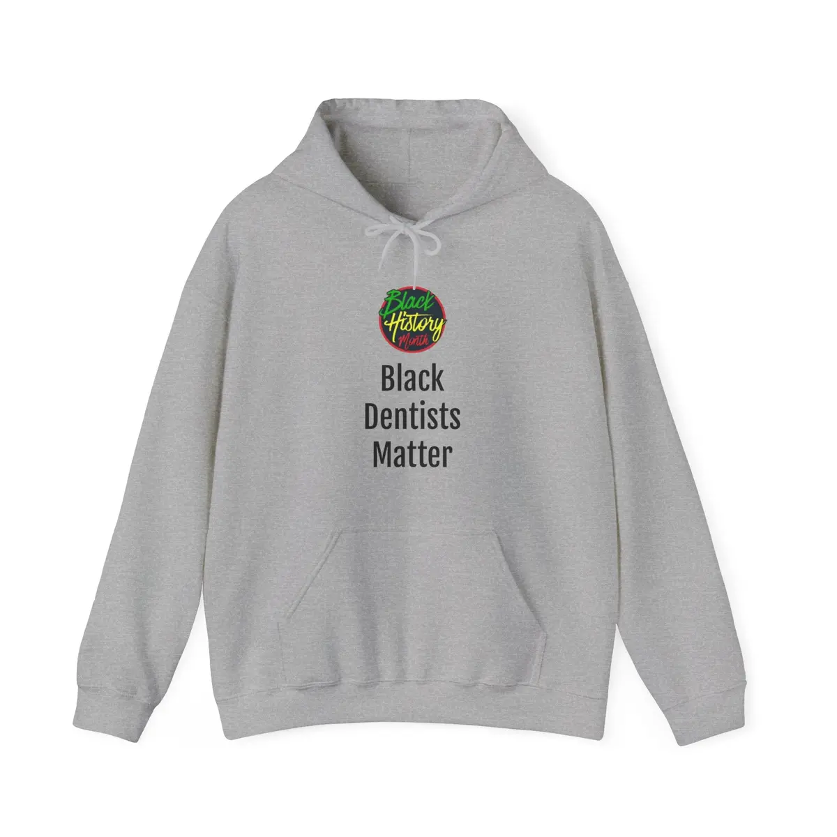 Black Dentists Matter Hooded Sweatshirt 1