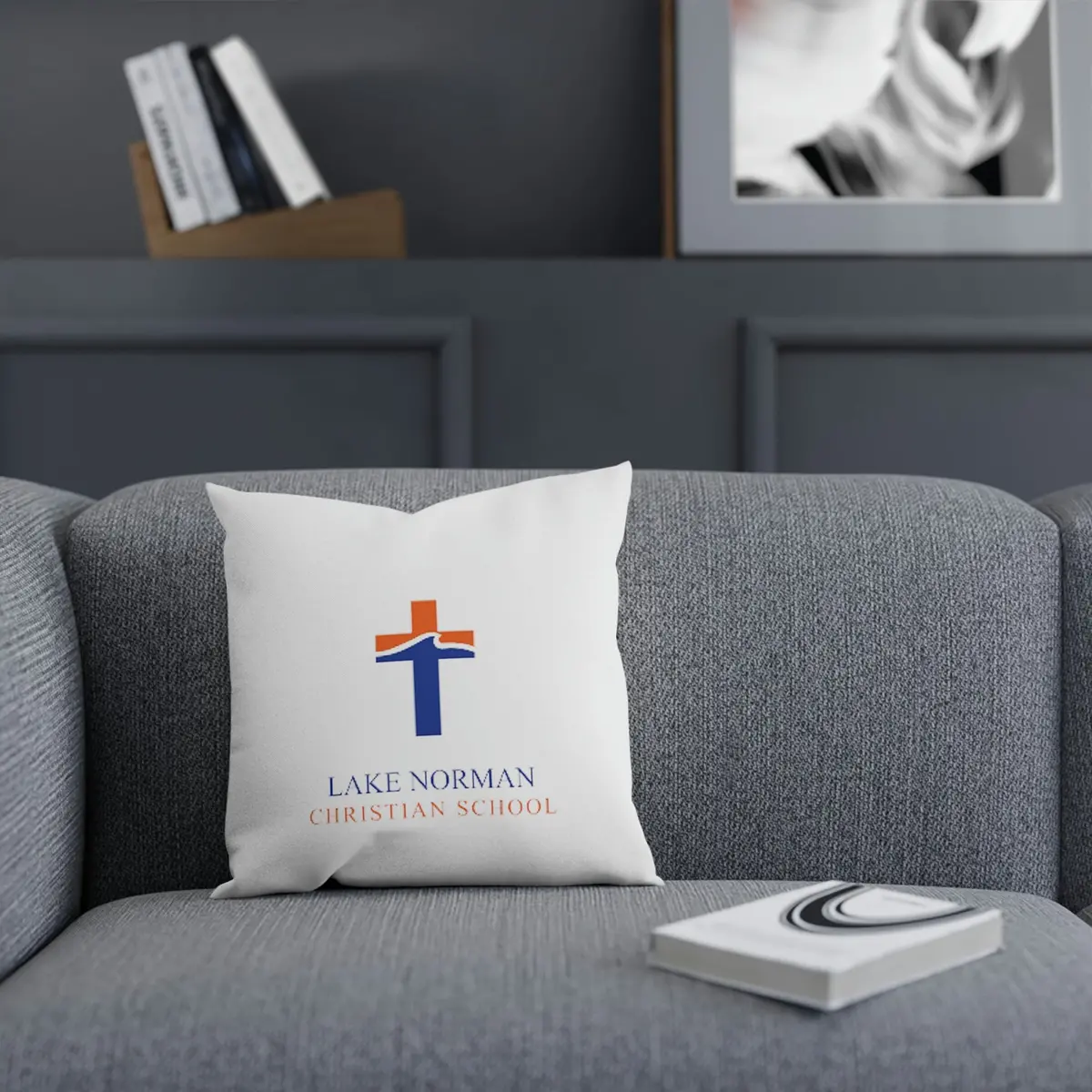 Lake Norman Christian School Cushion 1