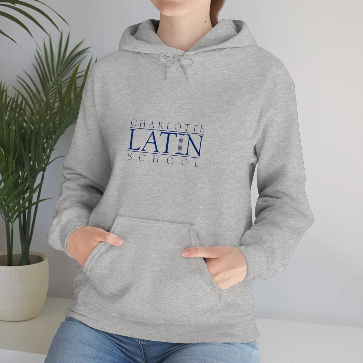 Charlotte Latin Unisex Heavy Blend™ Hooded Sweatshirt 1