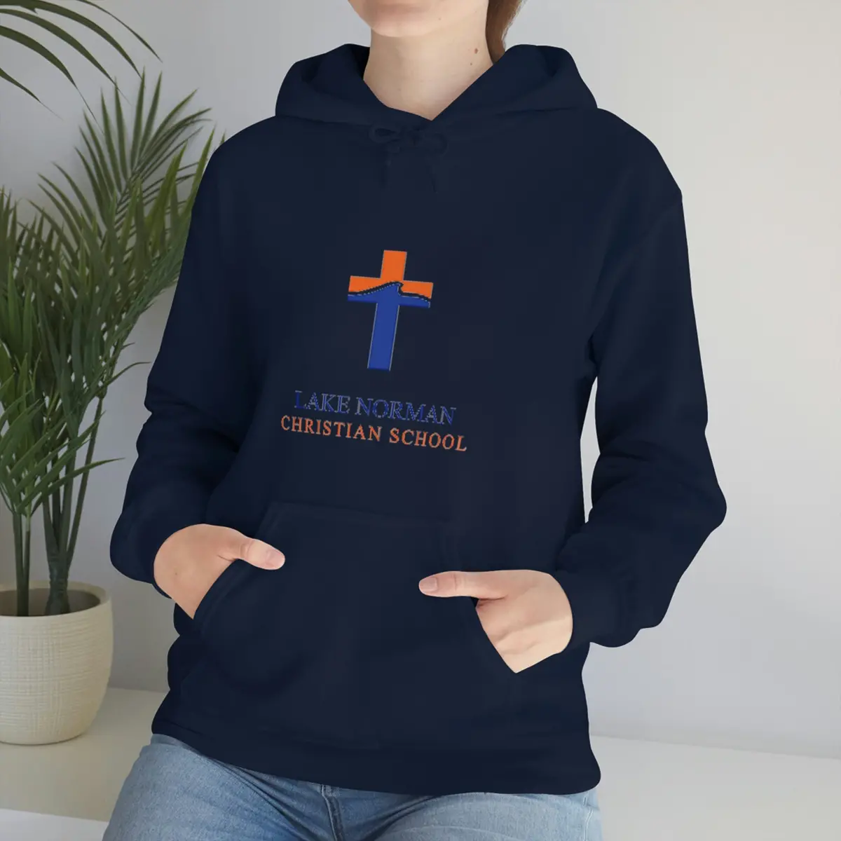 Lake Norman Christian School Unisex Heavy Blend™ Hooded Sweatshirt 1