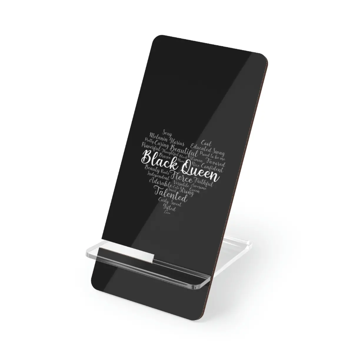 Black Queen Mobile Display Stand 1
