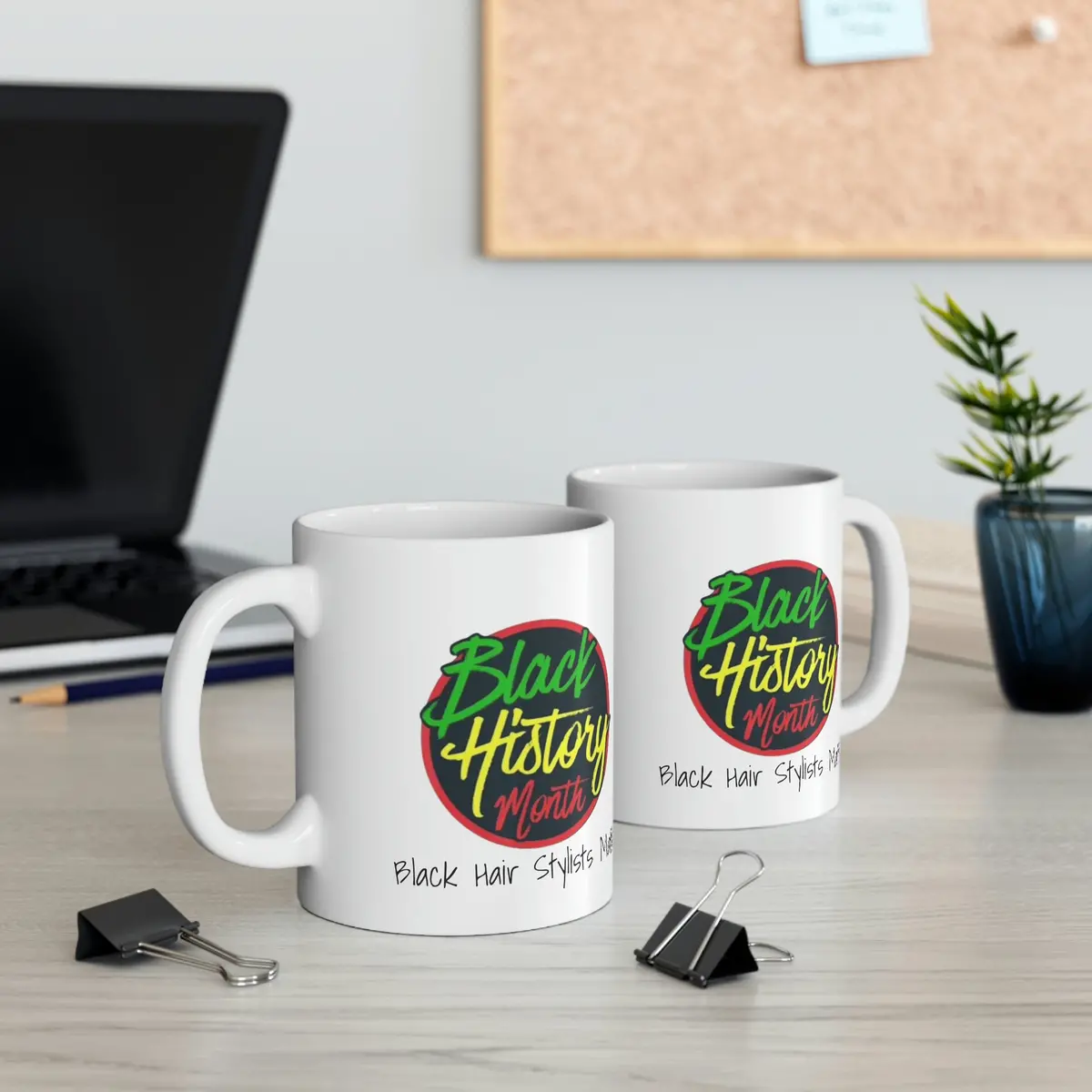 Black Hair Stylists Matter Ceramic Mug 11Oz 1