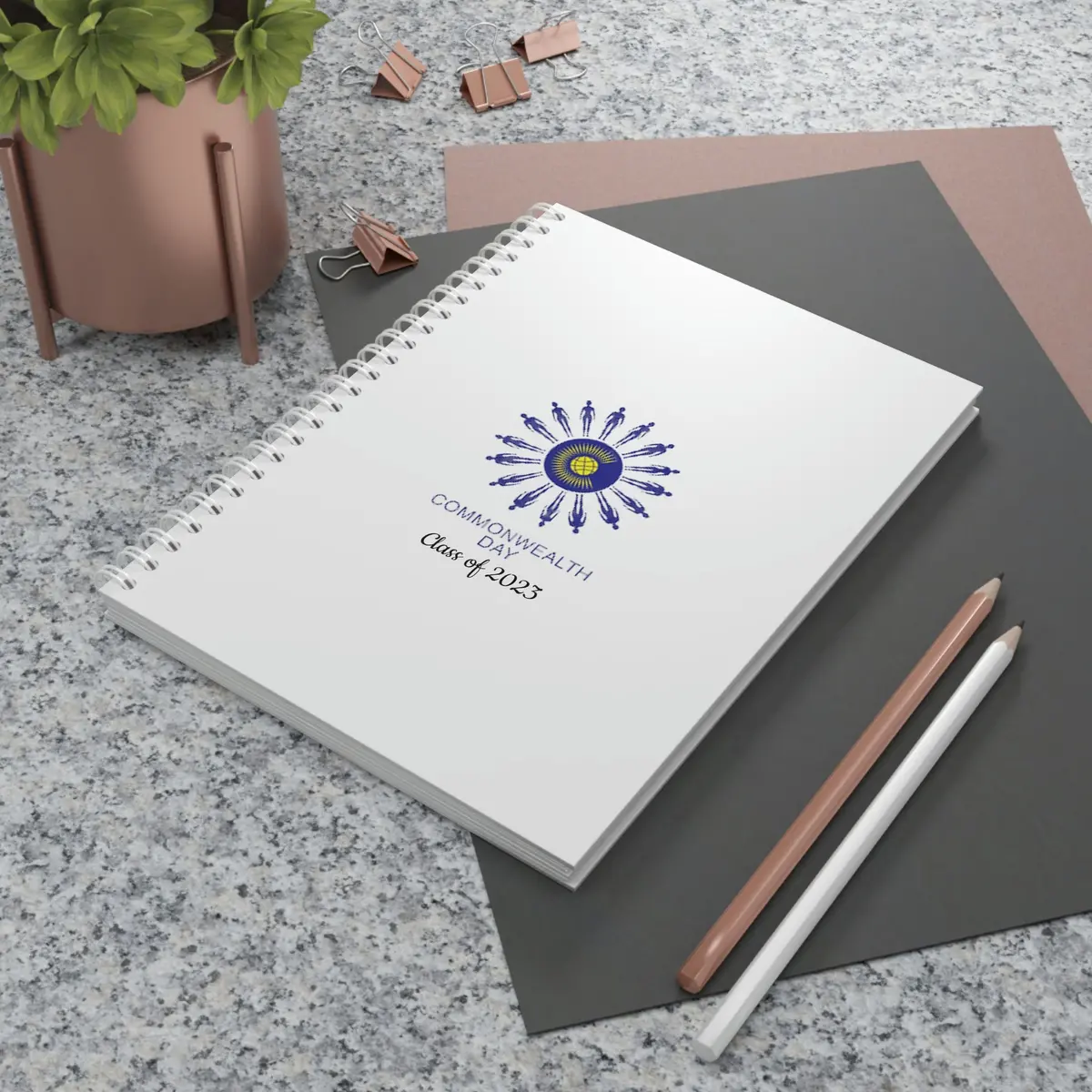 Commonwealth Class Of 2023 Spiral Notebook 1