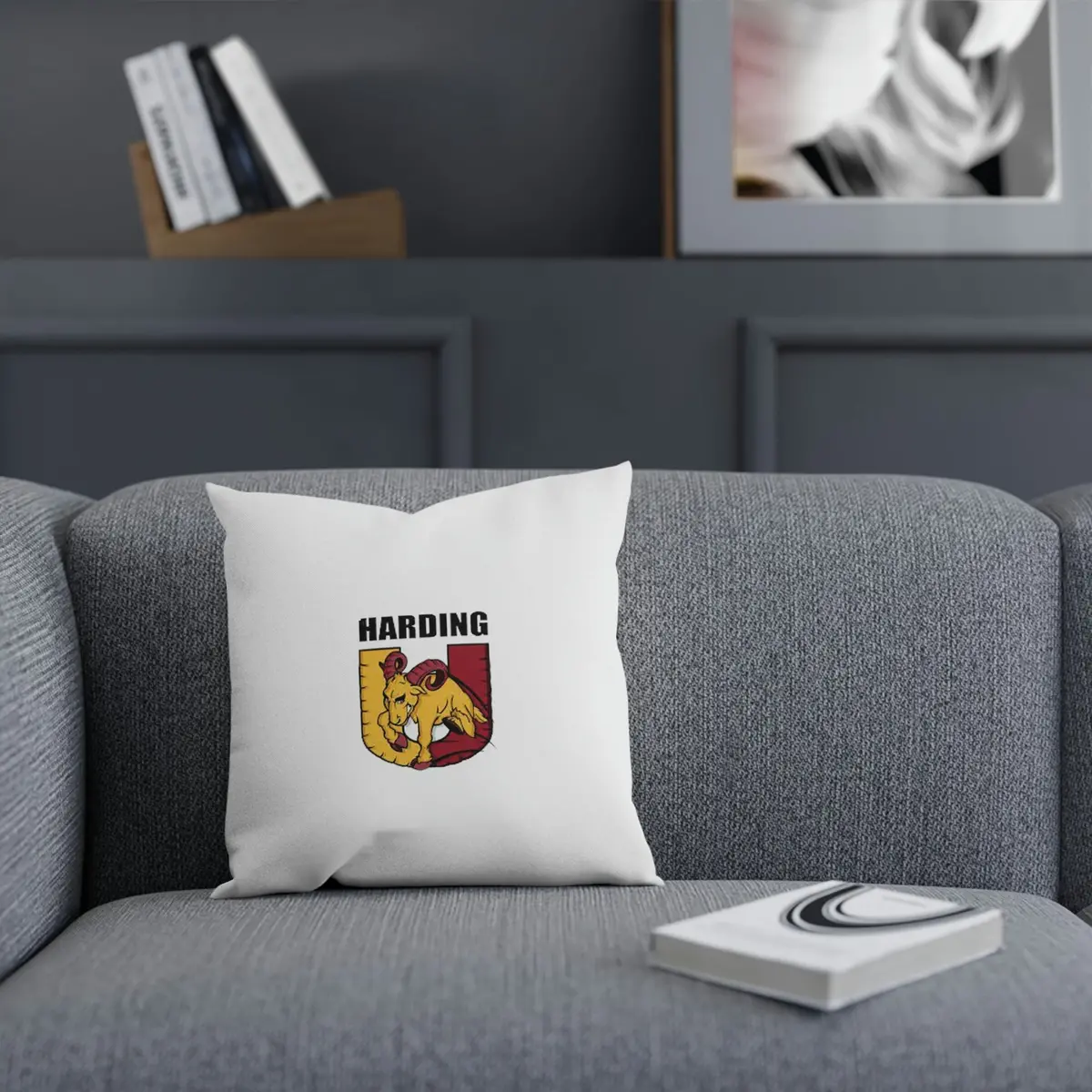 Harding University Cushion 1