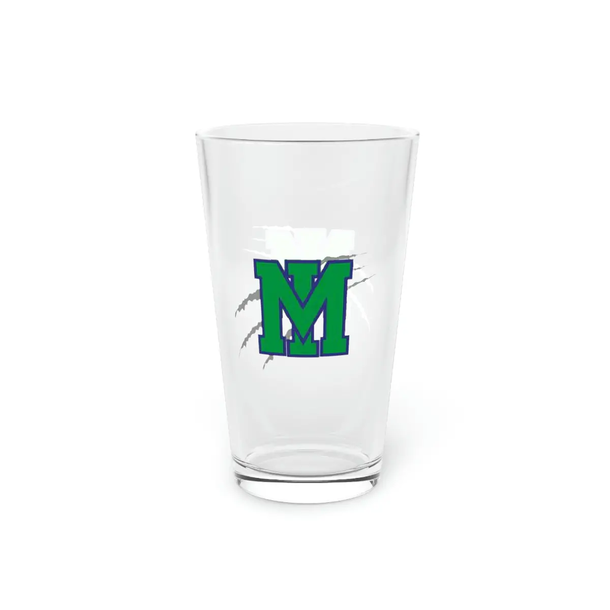 Mountain Island Charter School Pint Glass, 16Oz 1
