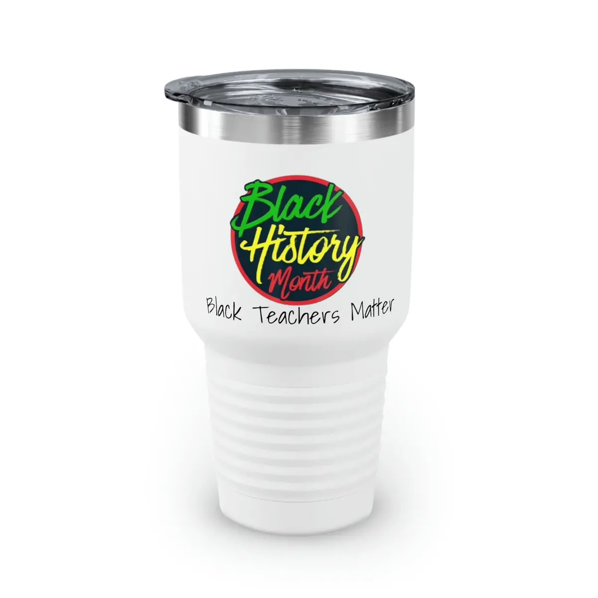 Black Teachers Matter Ringneck Tumbler, 30Oz 1