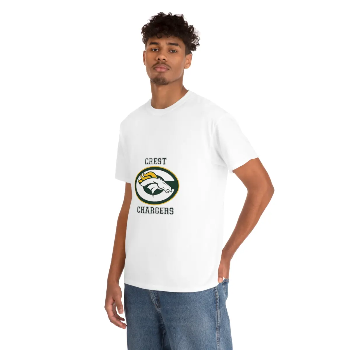 Crest Hs Unisex Heavy Cotton Tee 1