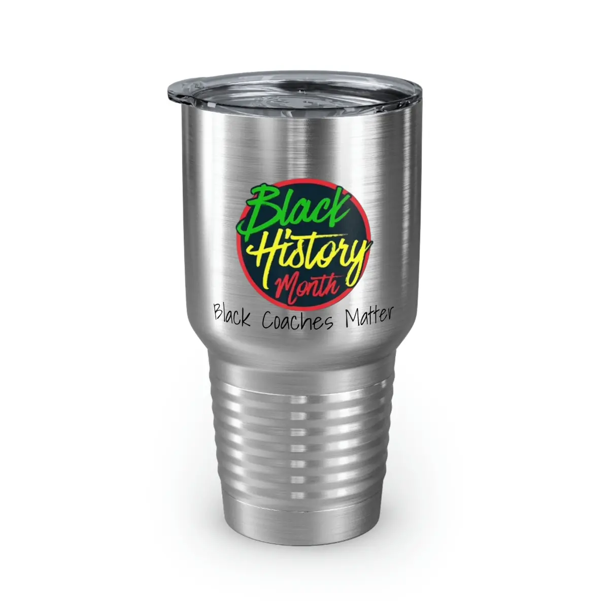 Black Coaches Matter Ringneck Tumbler, 30Oz 1