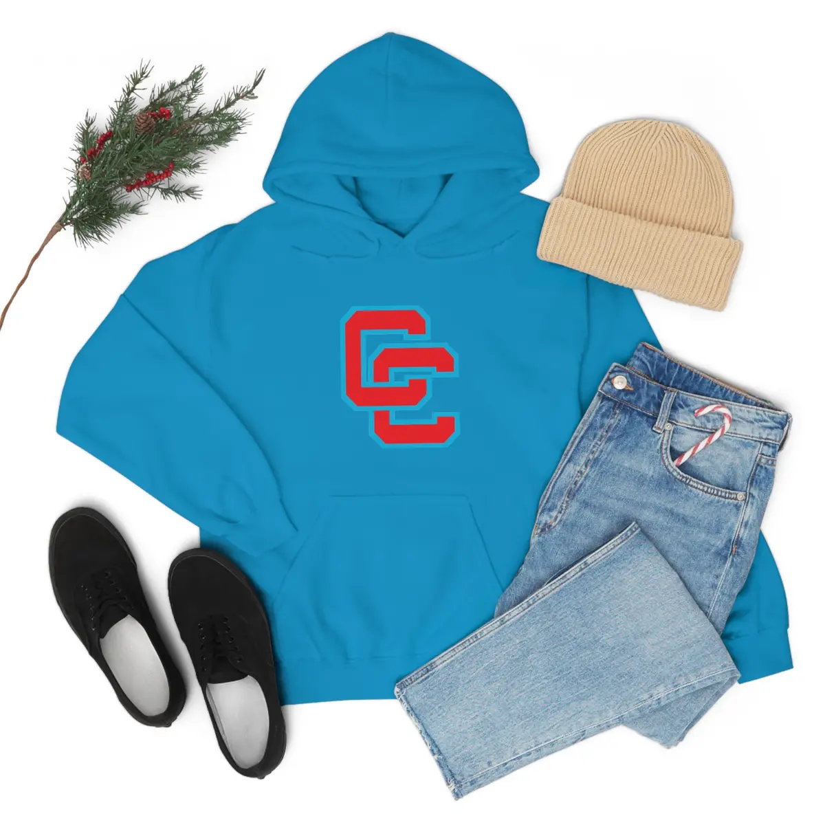 Charlotte Catholic Unisex Heavy Blend™ Hooded Sweatshirt 1