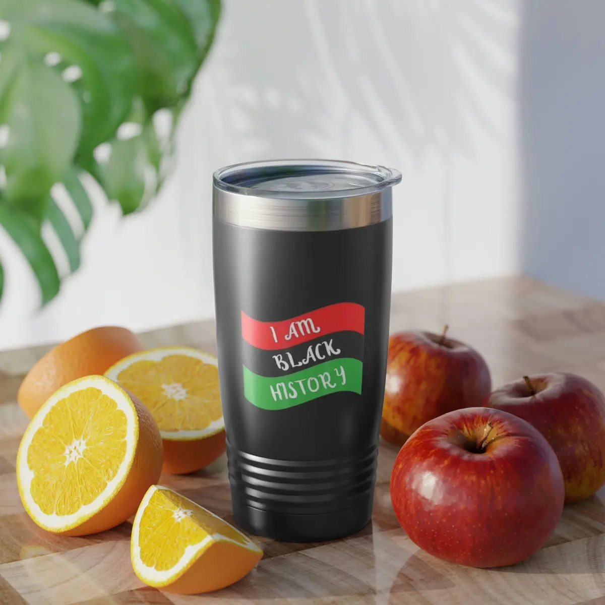 I Am Black History Ringneck Tumbler, 20Oz 1