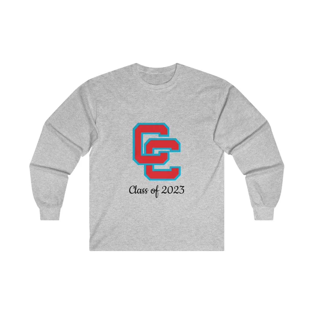Charlotte Catholic Class Of 2023 Ultra Cotton Long Sleeve Tee 1