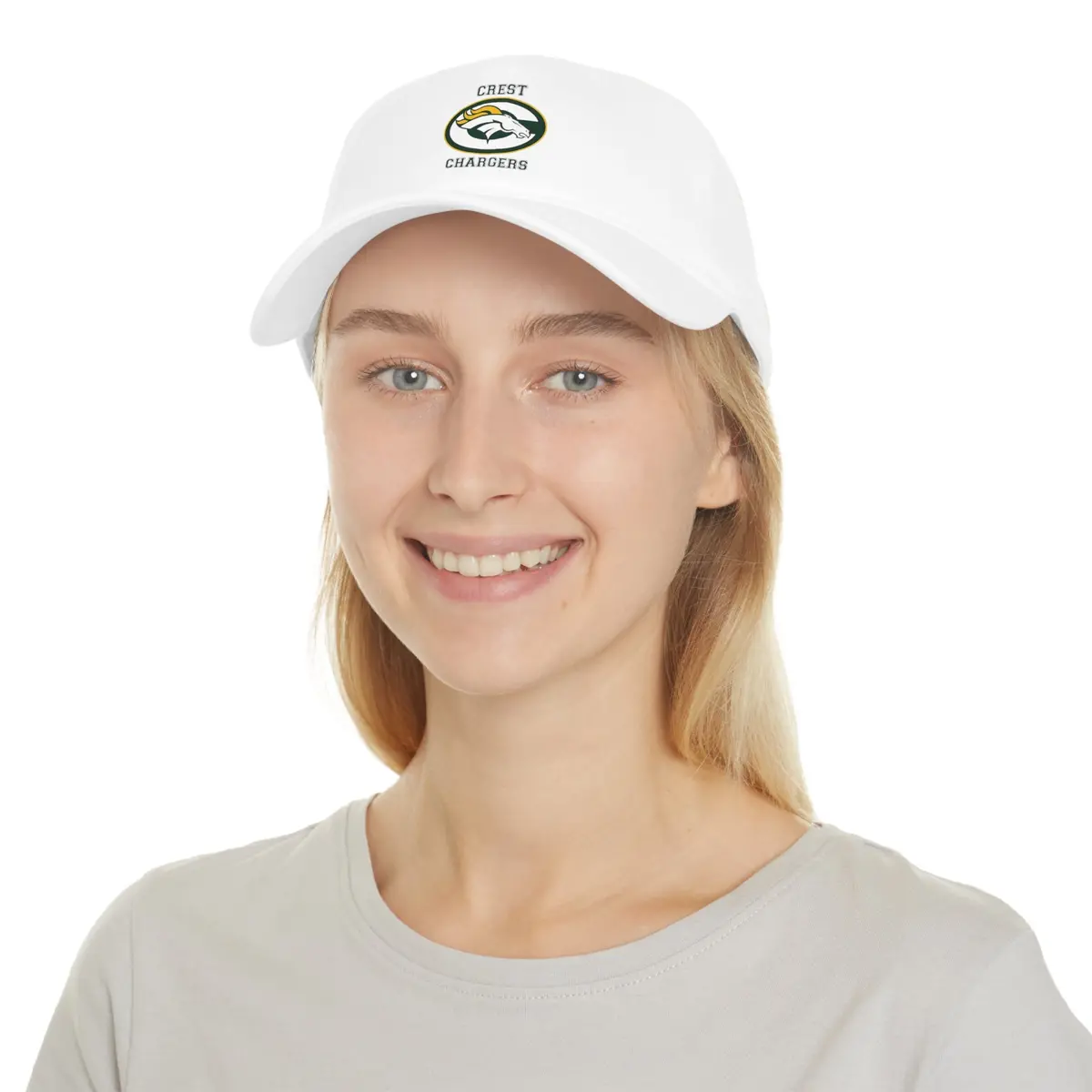 Crest Hs Low Profile Baseball Cap 1