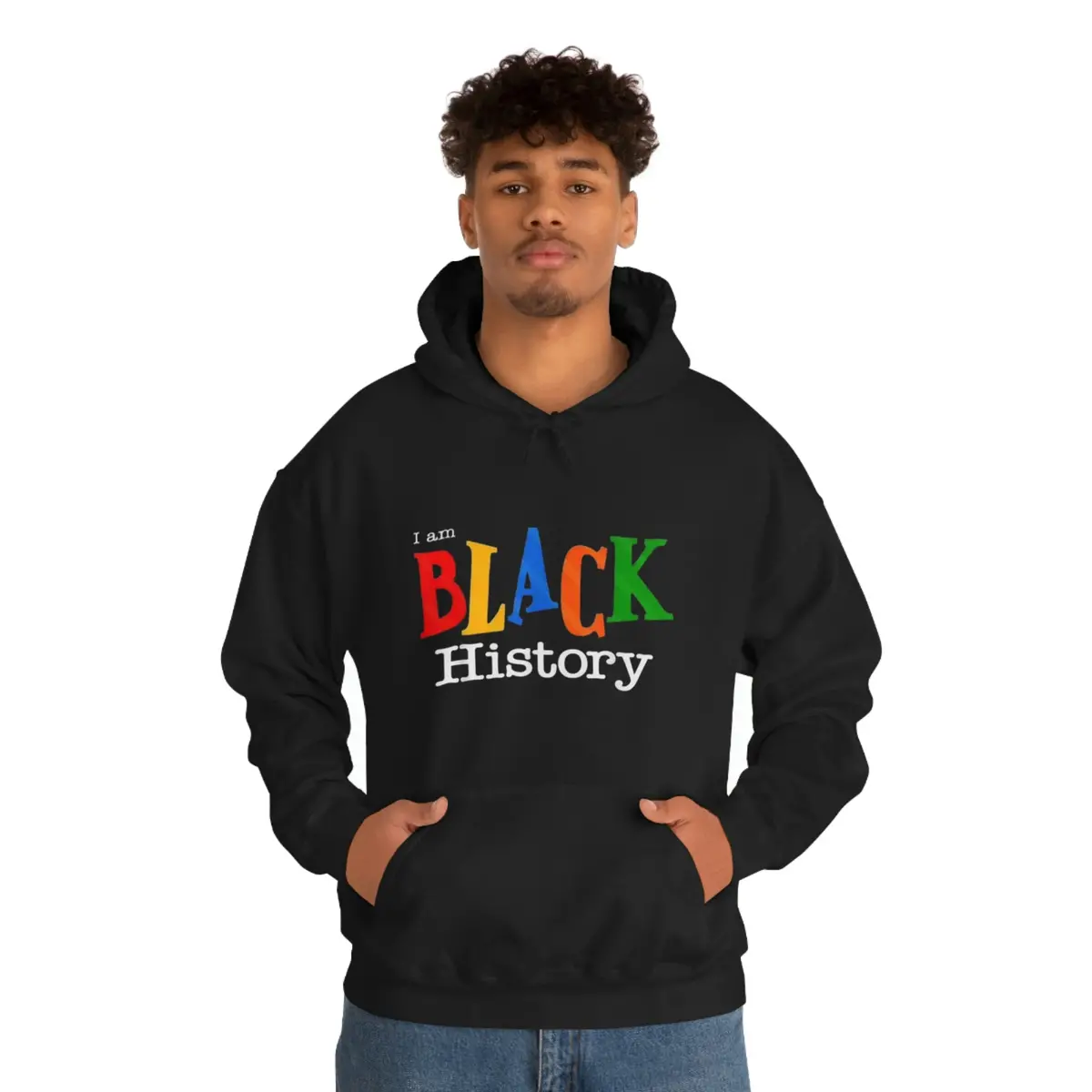 I Am Black History Hooded Sweatshirt 1