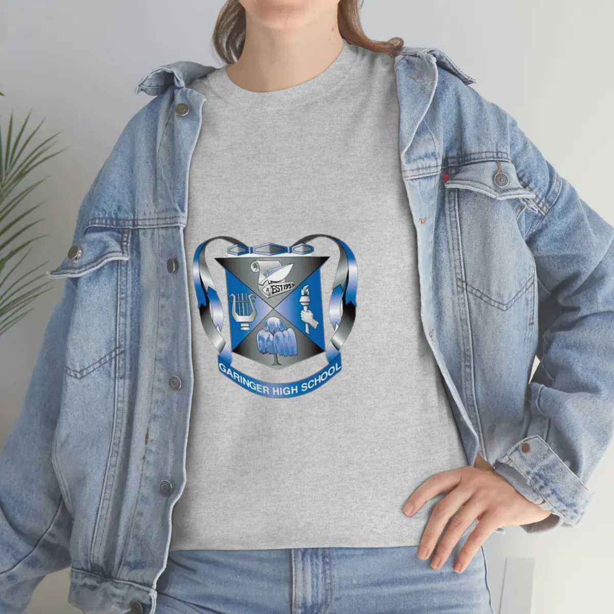 Garinger Hs Unisex Heavy Cotton Tee 1