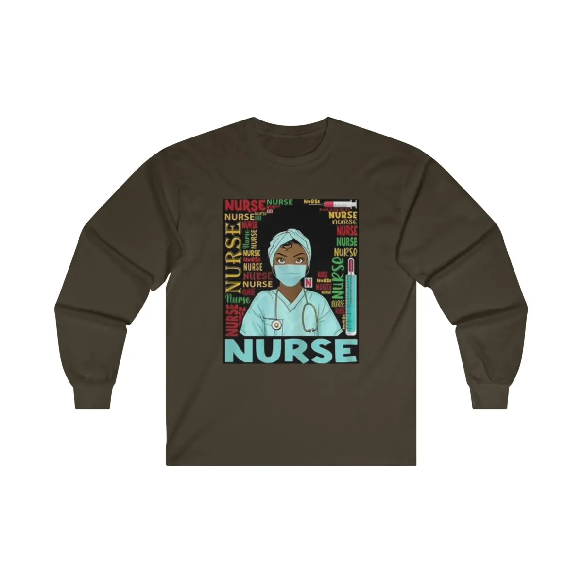 Black Nurse Long Sleeve Tee 1