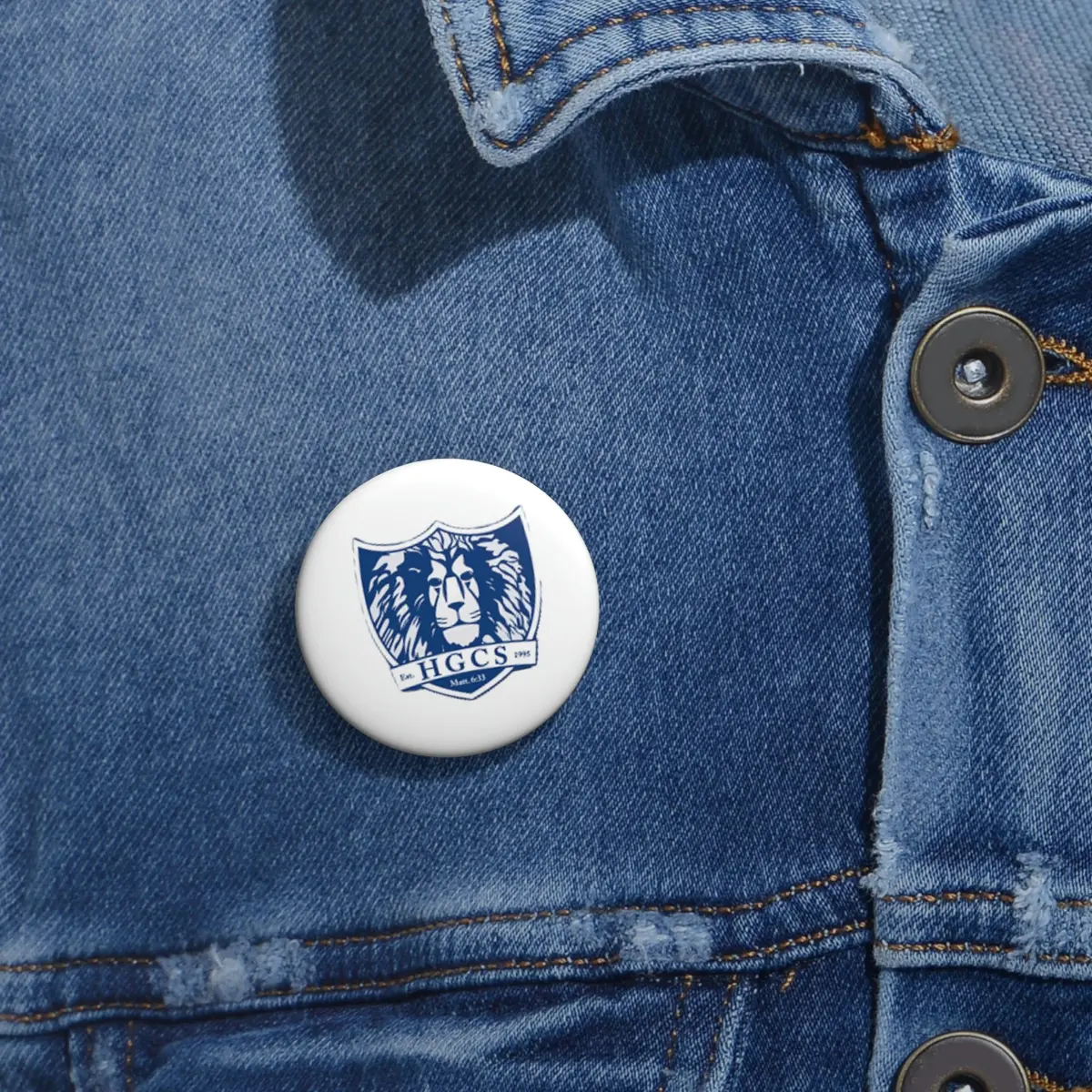 Hickory Grove Christian Custom Pin Buttons 1