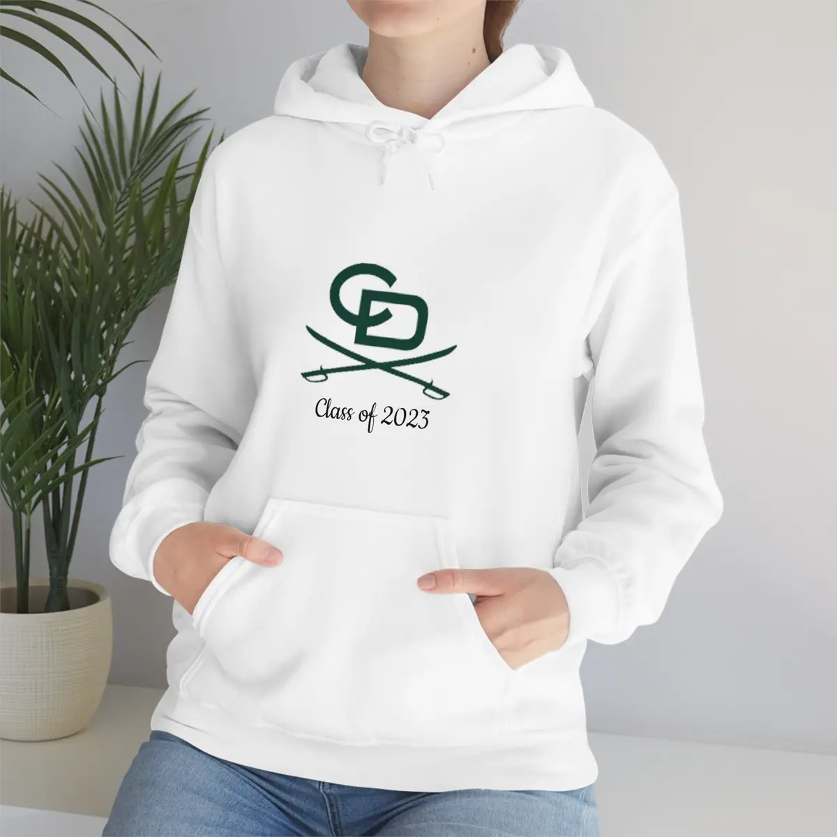 Country Day Class Of 2023 Unisex Heavy Blend™ Hooded Sweatshirt 1