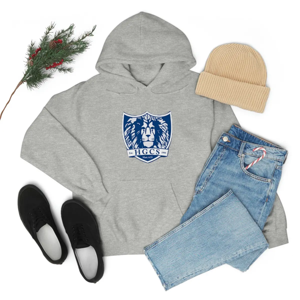 Hickory Grove Christian Unisex Heavy Blend™ Hooded Sweatshirt 1