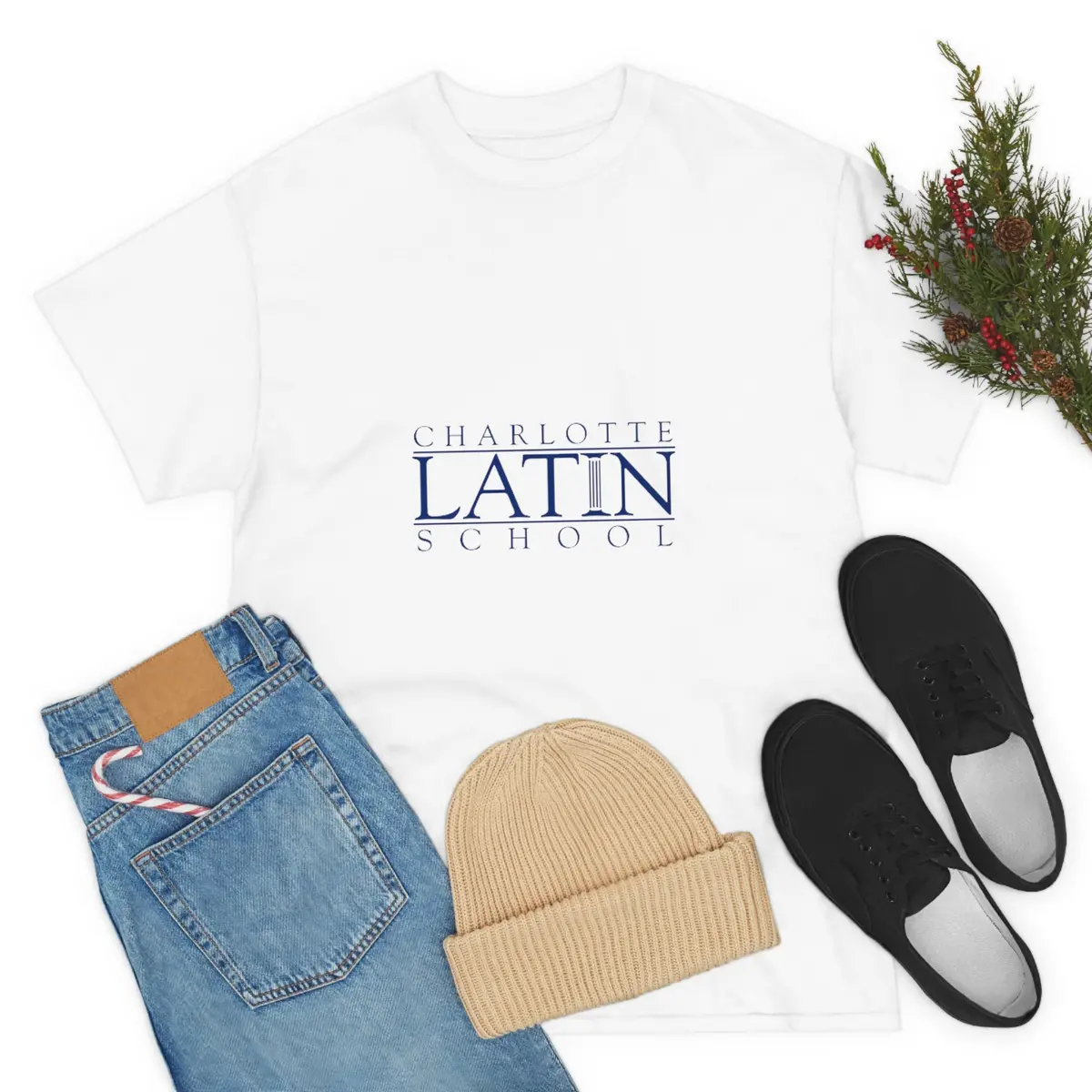Charlotte Latin Unisex Heavy Cotton Tee 1