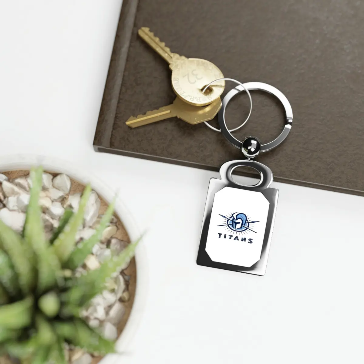 Hopewell Hs Rectangle Photo Keyring 1