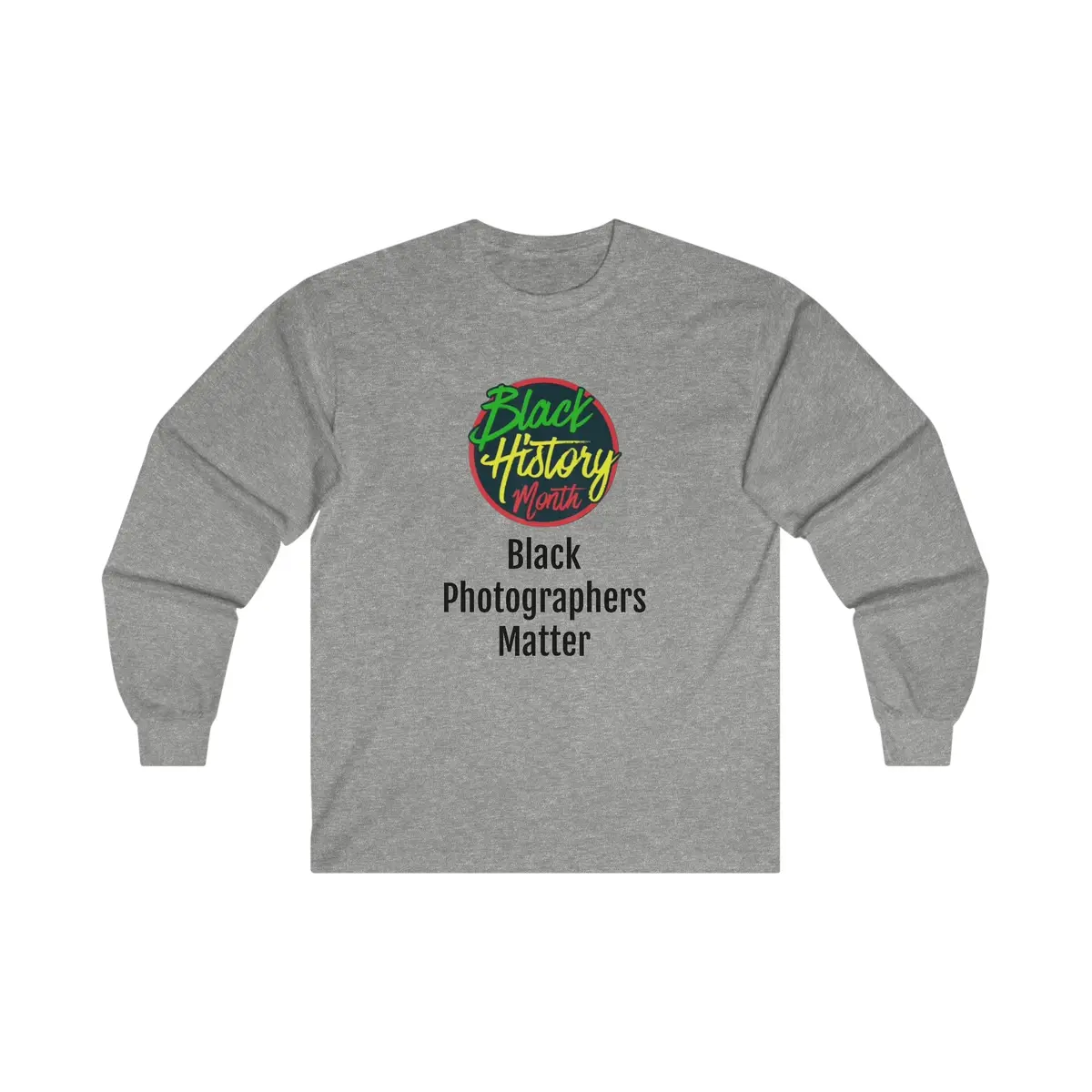 Black Photographers Matter Long Sleeve Tee 1