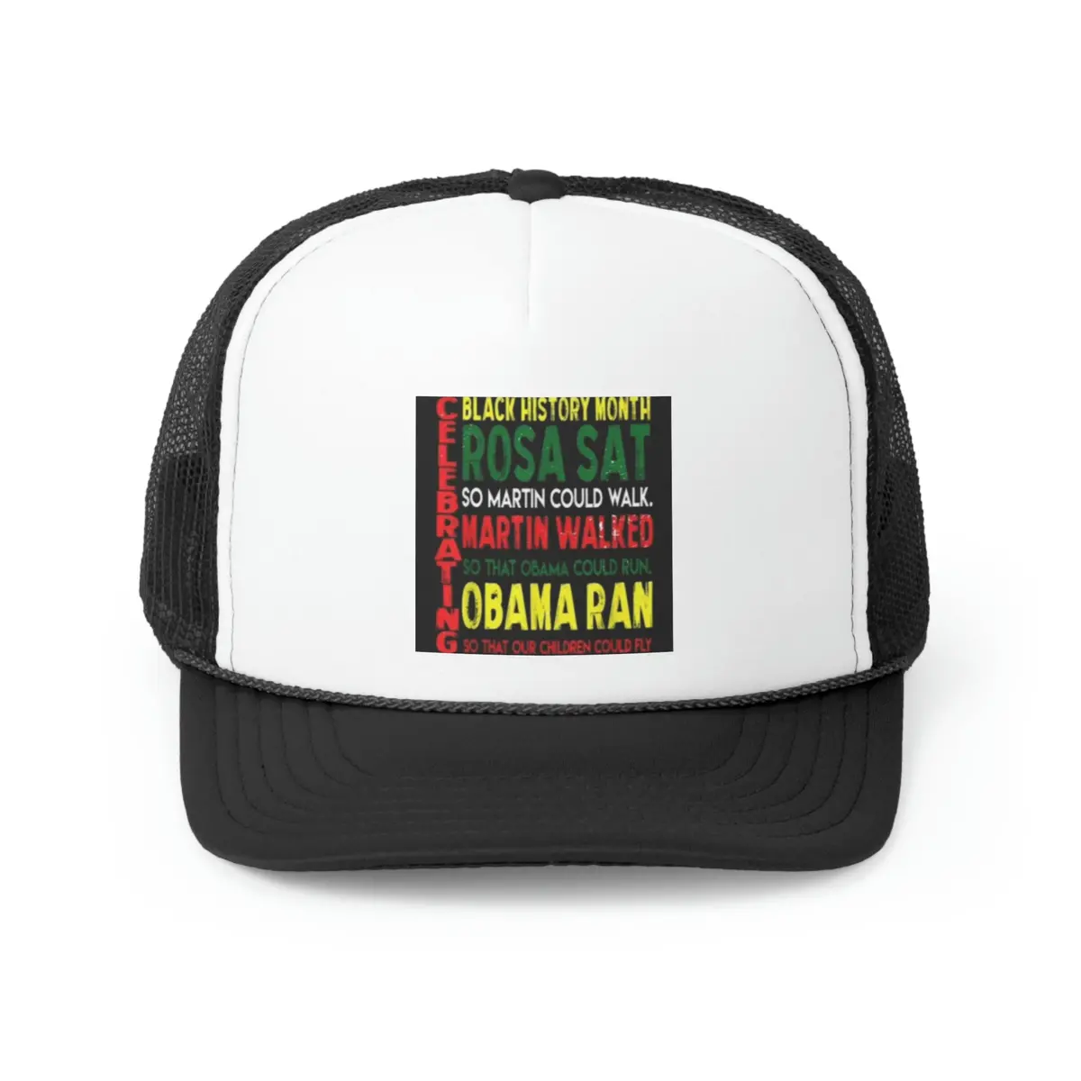 Celebrating Black History Month Trucker Caps 1
