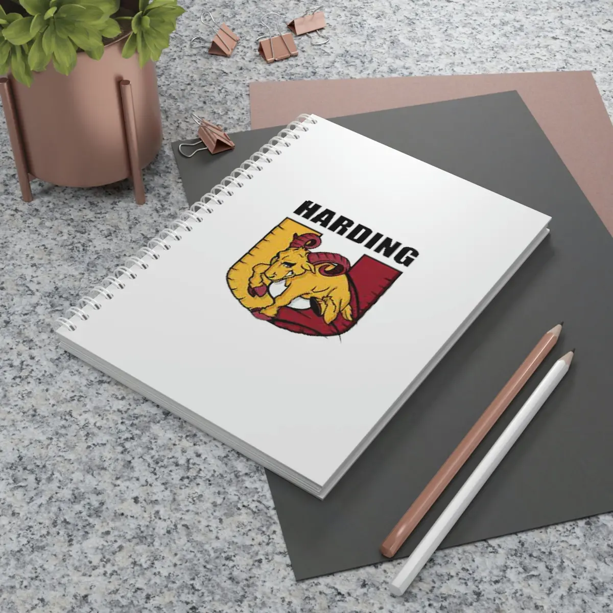 Harding University Spiral Notebook 1