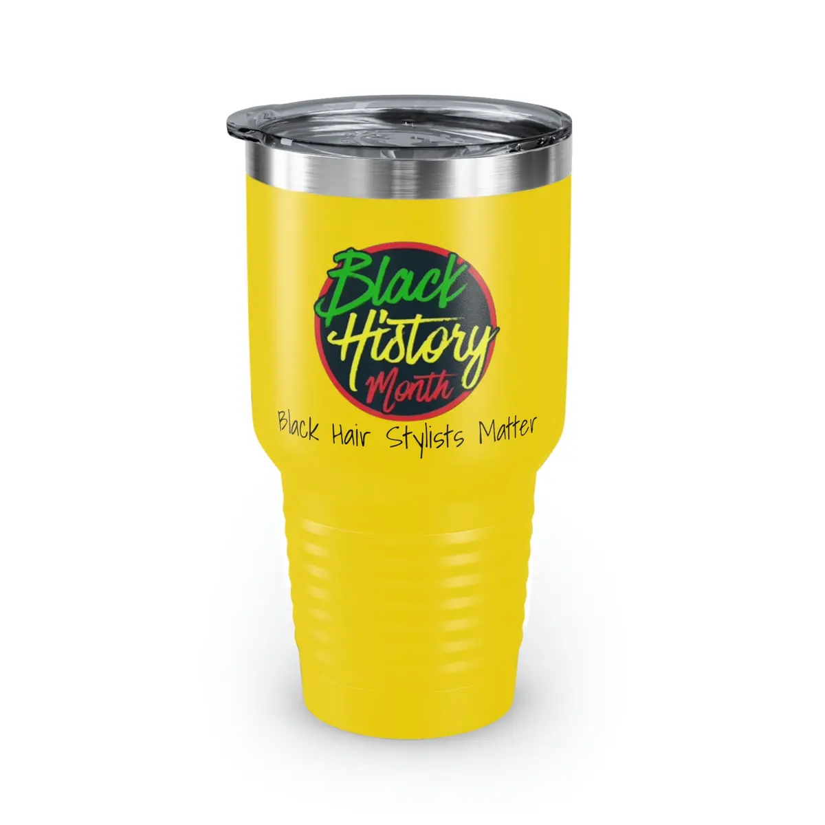 Black Hair Stylists Matter 30Oz Ringneck Tumbler 1