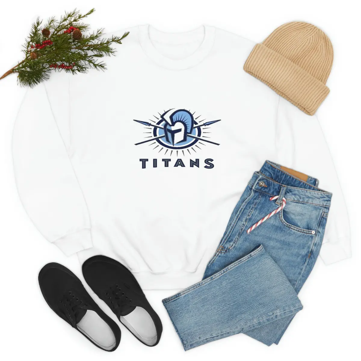 Hopewell Hs Unisex Heavy Blend™ Crewneck Sweatshirt 1