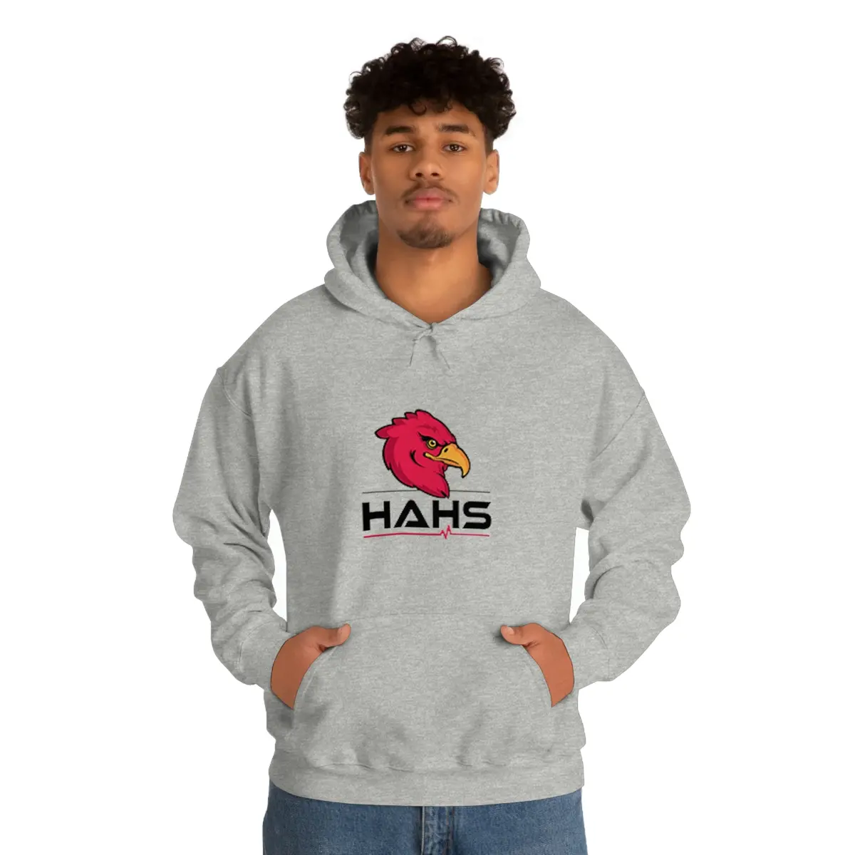 Hawthorne Academy Unisex Heavy Blend™ Hooded Sweatshirt 1