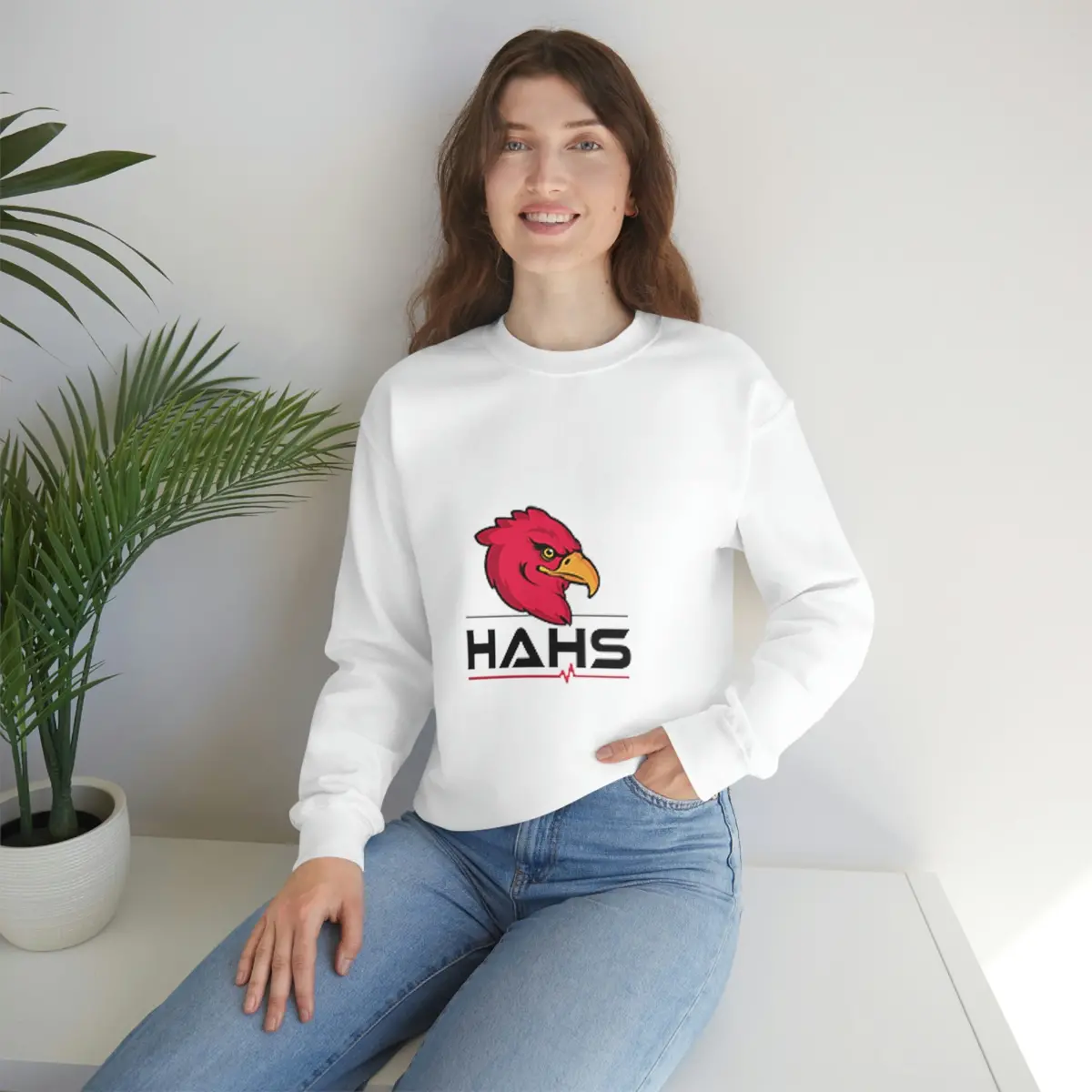 Hawthorne Academy Unisex Heavy Blend™ Crewneck Sweatshirt 1