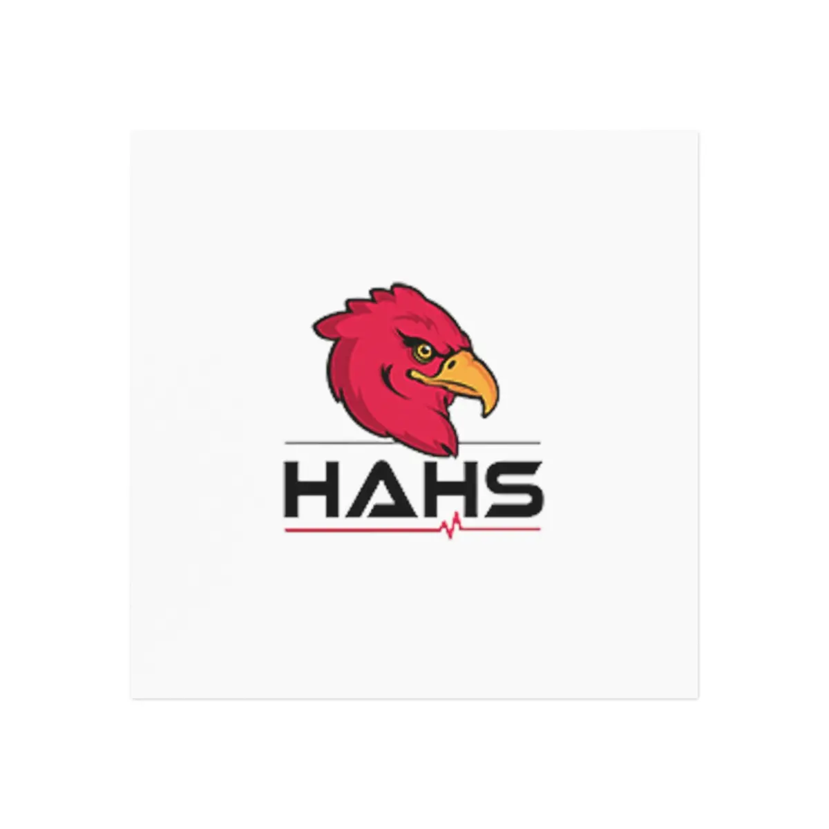 Hawthorne Academy Square Magnet 1