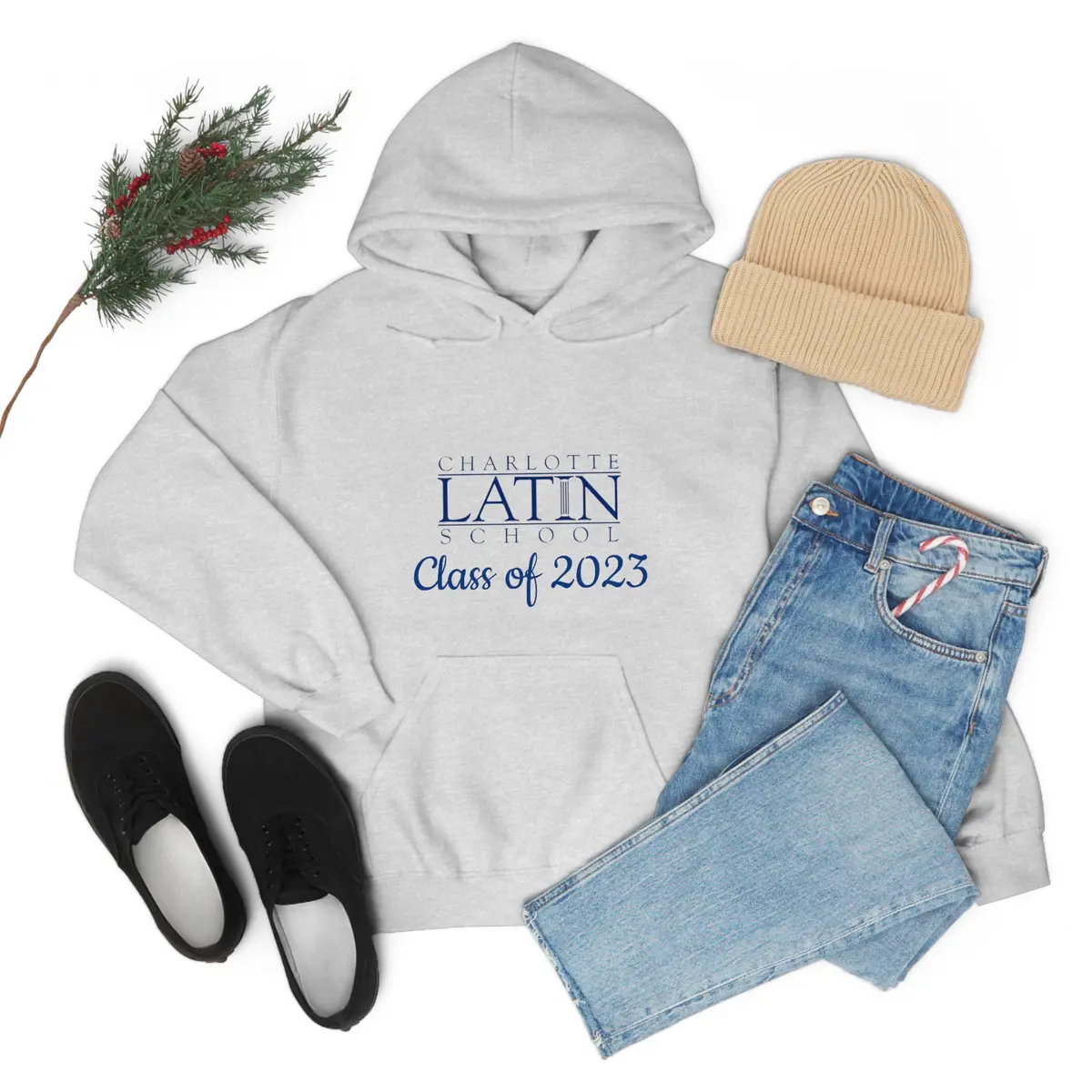Charlotte Latin Class Of 2023 Unisex Heavy Blend™ Hooded Sweatshirt 1