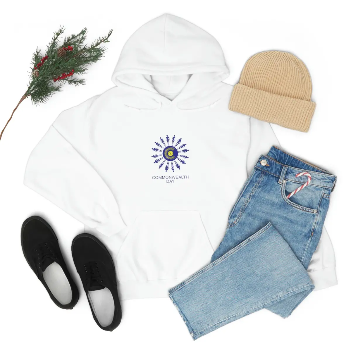 Commonwealth Unisex Heavy Blend™ Hooded Sweatshirt 1