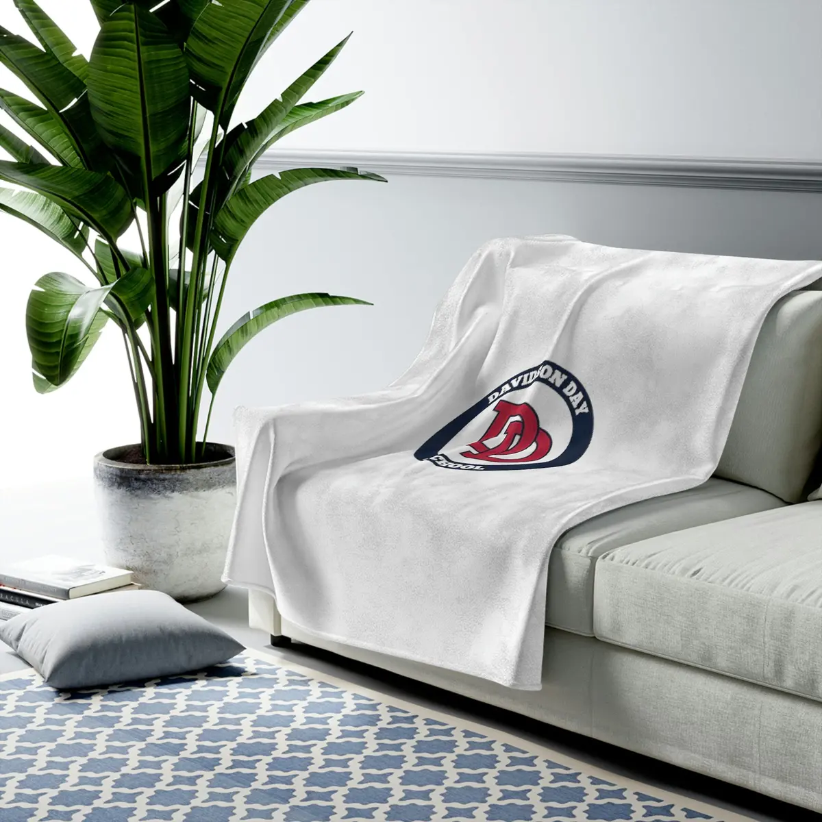 Davidson Day Plush Blanket 1