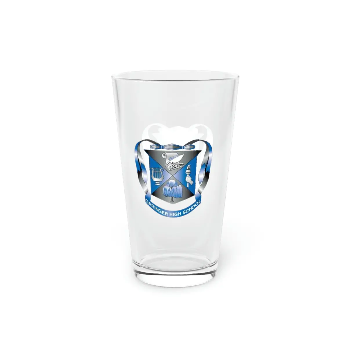 Garinger Hs Pint Glass, 16Oz 1