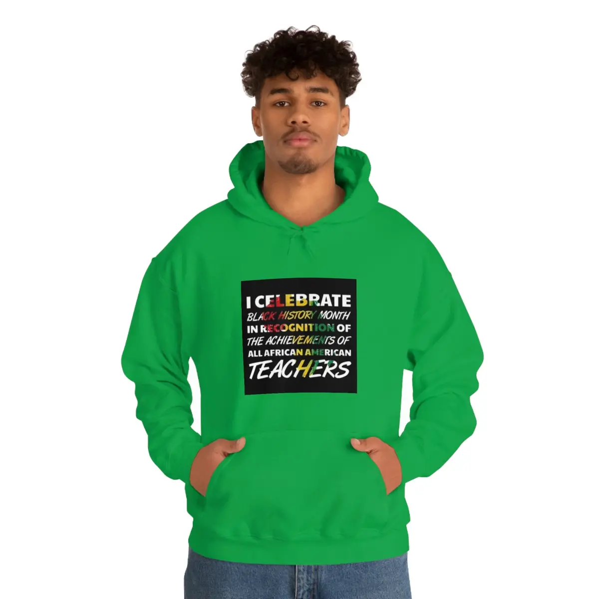 I Celebrate Unisex Heavy Blend™ Hooded Sweatshirt 1