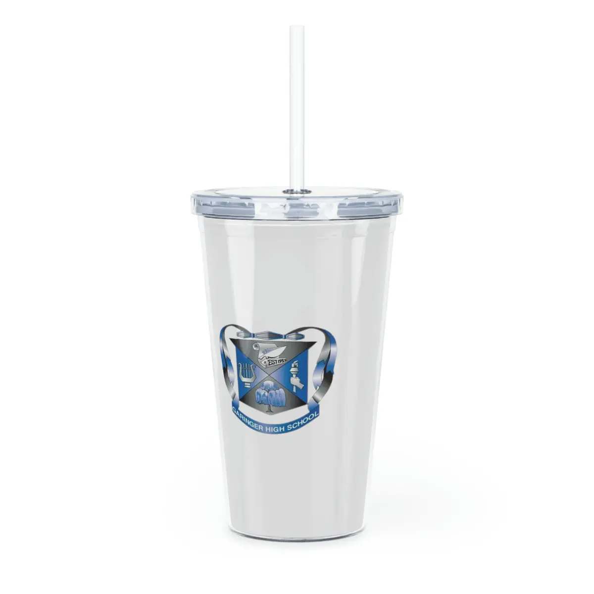 Garinger Hs Plastic Tumbler With Straw 1