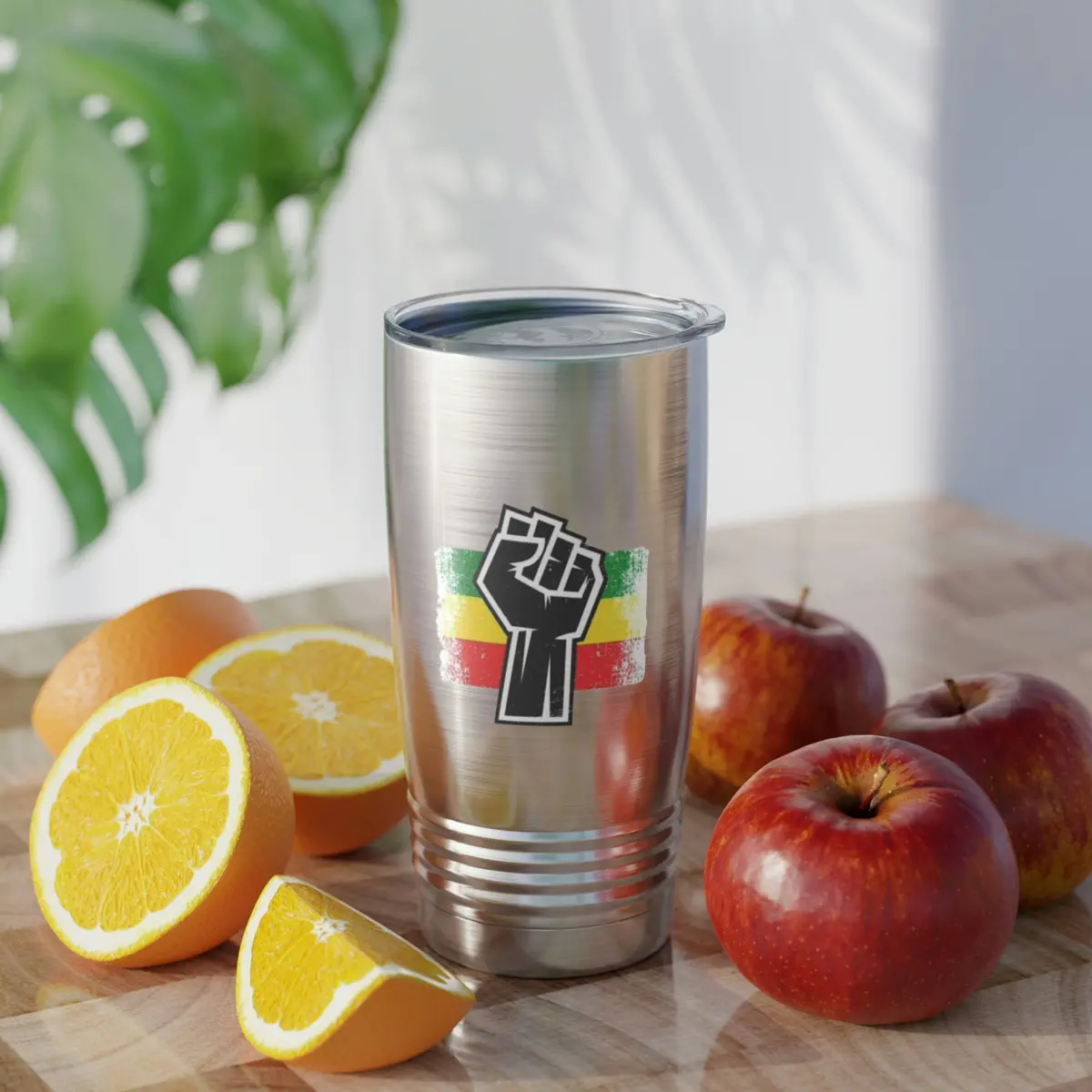 Black Fist Ringneck Tumbler, 20Oz 1